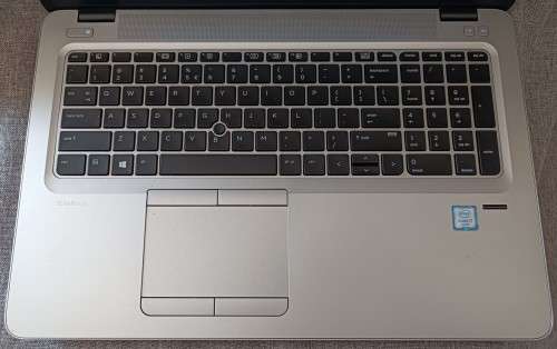 HP EliteBook 850 G3, Intel i7-6600U@2.81GHz, Radeon R7-M365X GPU, 8GB RAM, 256GB m.2 SSD, 15` FHD