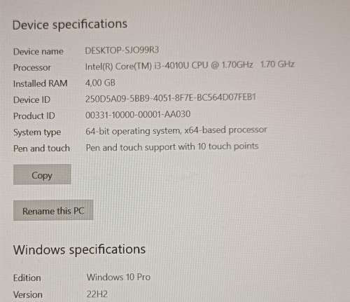 Lenovo ThinkPad Yoga Type 20C0,12.5`  FHD TouchScreen, i3-4010U@1.7GHz, 4GB RAM, 128GB SSD, Stylus