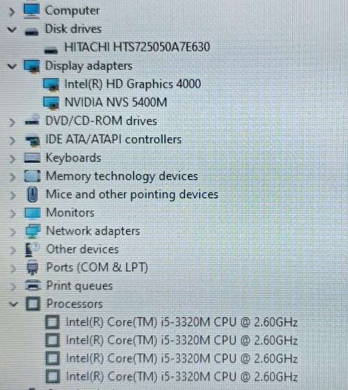 Lenovo ThinkPad T430, Nvidia NVS 5400M GPU, Intel i5-3320M, 8GB RAM, 500GB HDD, 14` HD Display