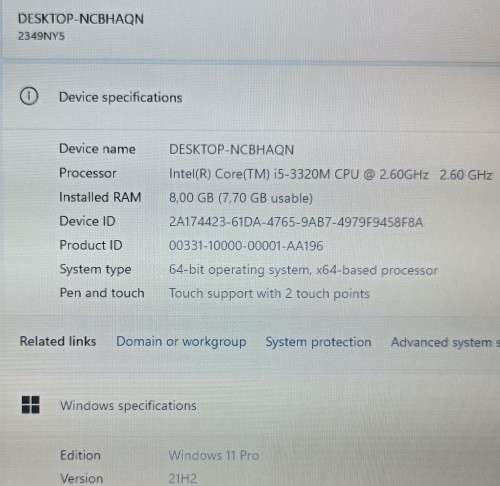 Lenovo ThinkPad T430, Nvidia NVS 5400M GPU, Intel i5-3320M, 8GB RAM, 500GB HDD, 14` HD Display