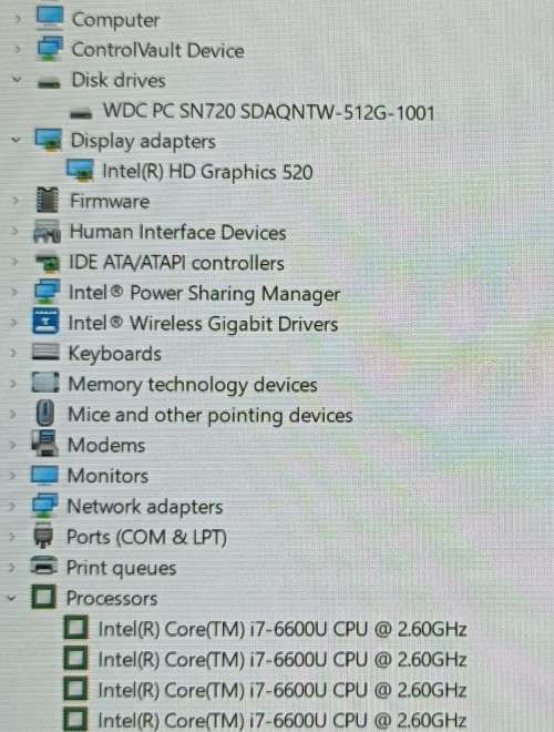 Dell Latitude E7270, Intel i7-6600U@2.8GHz, 16GB RAM, 512GB NVMe SSD, 12.5` FHD Display, Windows 11