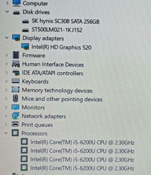 HP EliteBook 840 G3, Intel i5-