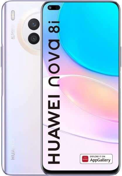 HUAWEI NOVA 8I MOONLIGHT SILVER DUAL  SIM 8GB RAM 128GB NEW SEALED