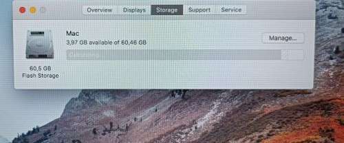 Apple MacBook Air 11-inch , Model A1465, New Battery, i5@1.6GHz, 2GB RAM, 60GB SSD,MacOS High Sierra