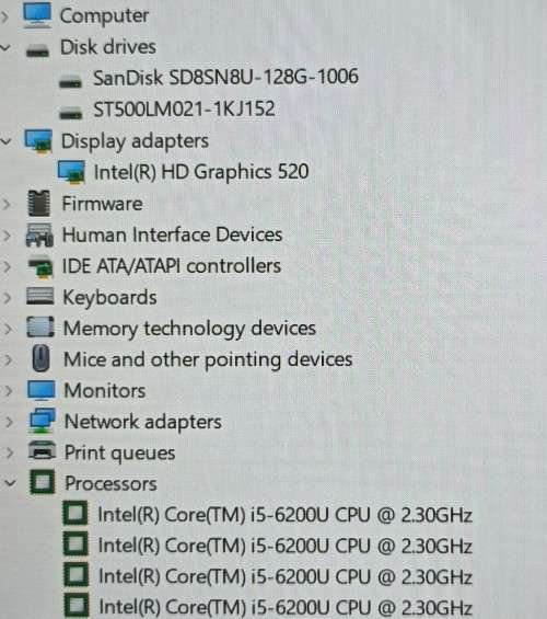 HP EliteBook 840 G3, Intel i5-6200U@2.3GHz, 8GB RAM,14` FHD Display, 128GB SSD, 500GB HDD, Win11