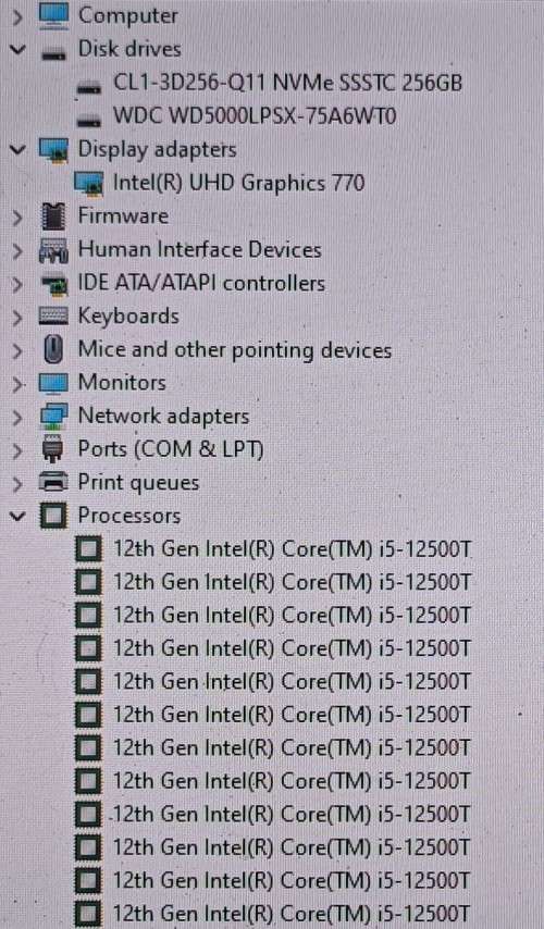 Lightning fast! 12th Gen Dell OptiPlex 3000, i5-12500T@4.5GHz, 16GB RAM, 256GB NVMe SSD, 500GB HDD