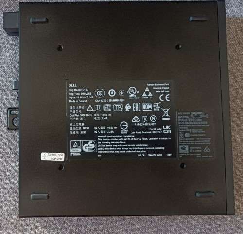 Lightning fast! 12th Gen Dell OptiPlex 3000, i5-12500T@4.5GHz, 16GB RAM, 256GB NVMe SSD, 500GB HDD