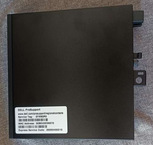 Lightning fast! 12th Gen Dell OptiPlex 3000, i5-12500T@4.5GHz, 16GB RAM, 256GB NVMe SSD, 500GB HDD