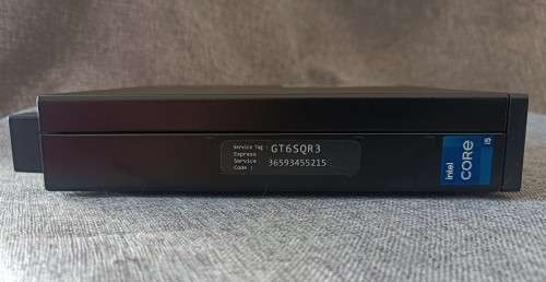 Lightning fast! 12th Gen Dell OptiPlex 3000, i5-12500T@4.5GHz, 16GB RAM, 256GB NVMe SSD, 500GB HDD