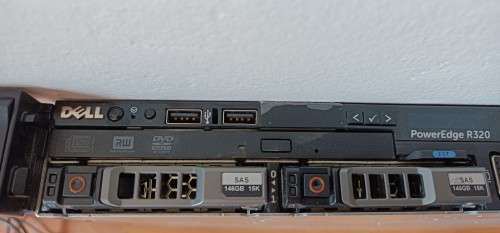 Dell PowerEdge R320 1U Server, Intel Xeon E5-2440@2.4GHz, 32GB RAM, 2x 146GB 15k HDD, 5x600GB 15k HD
