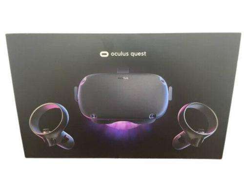 OCULUS QUEST 64GB ALL IN ONE VR HEADSET MINT  AS NEW BOX OPENED  JUST FOR TESTING RETAIL 15K