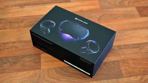 OCULUS QUEST 64GB ALL IN ONE VR HEADSET MINT  AS NEW BOX OPENED  JUST FOR TESTING RETAIL 15K