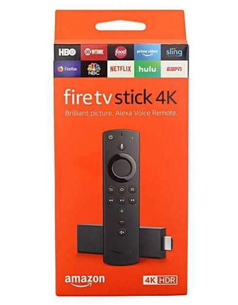 Amazon Fire Tv Stick 4K 2nd Gen  With Alexa Voice Remote New Open Box