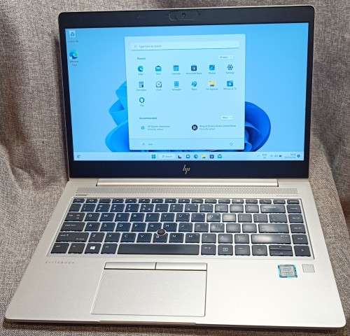 HP EliteBook 840 G5, Intel i7-7500U@2.9GHz, 16GB RAM, 512GB NVMe SSD, 14` FHD Display, Win 11 Pro