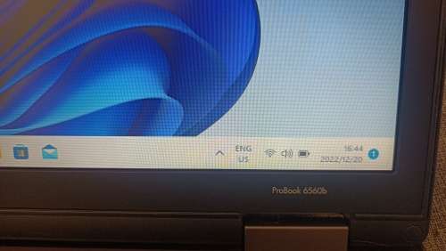 HP ProBook 6560b, Intel i5-2410M@2.3GHz, 8GB RAM, 512GB SSD, 15.6` HD display (1366x768), Win 11