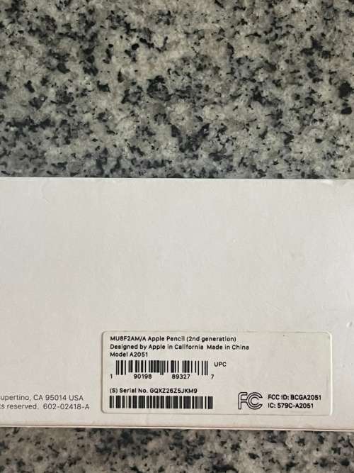 APPLE PENCIL A2051 2ND GEN MINT CONDITION