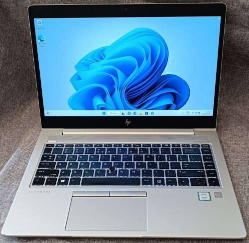HP EliteBook 840 G5, Intel i7-7500U@2.7GHz, 16GB RAM, 256GB NVMe SSD, 14` FHD Display, Win 11 Pro