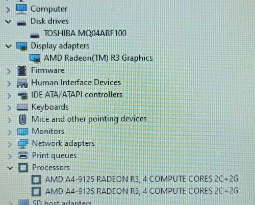 Asus VivoBook 15 X540BA, AMD A4-9125 Radeon R3, 4GB RAM, 1TB HDD, 15.6` HD Display, Windows 11