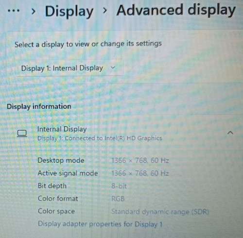 HP Notebook - 15-ac100ni, Intel® Celeron® N3050@1.6GHz, 8GB RAM, 240GB SSD, 15.6` HD Display, Win 11