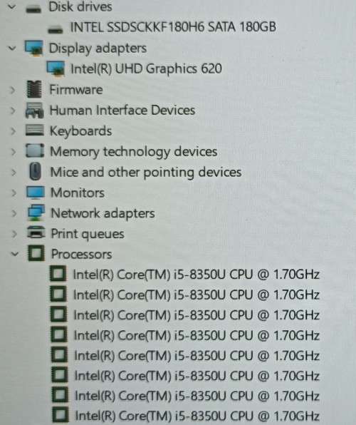 Dell Latitude 5490, 14` FHD Display, 8th Gen i5-8350U@1.7GHz,12GB RAM,180GB SSD, Windows 11 Pro