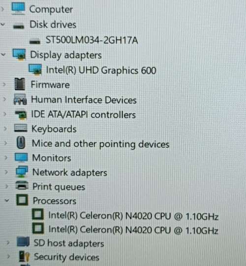 Acer Aspire 3 A315-34, Intel Celeron N4020@1.1GHz, 8GB RAM, 500GB HDD, 15.6` FHD Display, Win 11