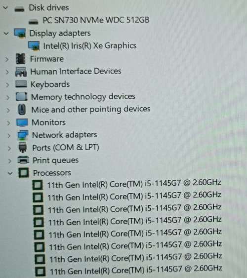 Dell Latitude 5420, 11th Gen i5-1145G7@2.6GHz, 16GB RAM, 512GB NVMe SSD, 14` FHD Display, Windows 11