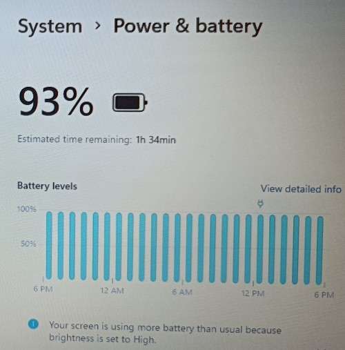 Lenovo IdeaPad 110-15IBR, Intel Celeron N3060@1.6GHz, 4GB RAM, 500GB HDD, 15.6` HD Display, Win11