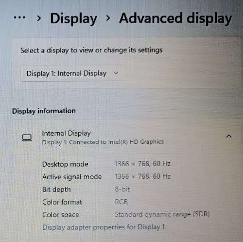 Lenovo IdeaPad 110-15IBR, Intel Celeron N3060@1.6GHz, 4GB RAM, 500GB HDD, 15.6` HD Display, Win11