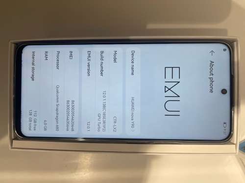 HUAWEI NOVA Y90 EMERALD 6GB RAM 128GB DUAL SIM NEW
