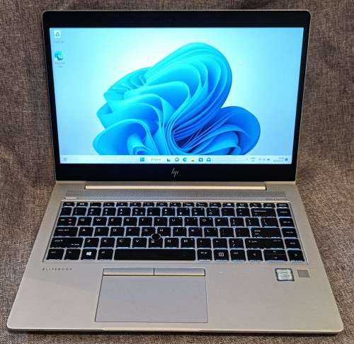 HP EliteBook 840 G6,8th Gen Intel i7-8565U@1.8GHz, 16GB RAM, 256GB m.2 SSD, 14` FHD Display, Win11