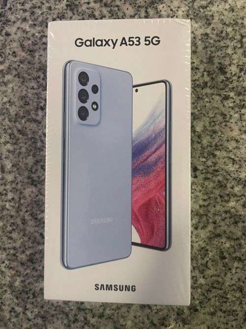 Samsung Galaxy A53 5G 6GB RAM 128GB Dual Sim - Awesome Blue  New Sealed