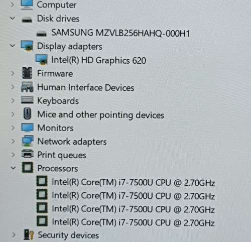 HP EliteBook 840G5, 7th Gen Intel i7-7500U@2.7GHz, 16GB RAM, 256GB NVMe SSD, 14` FHD Display, Win11