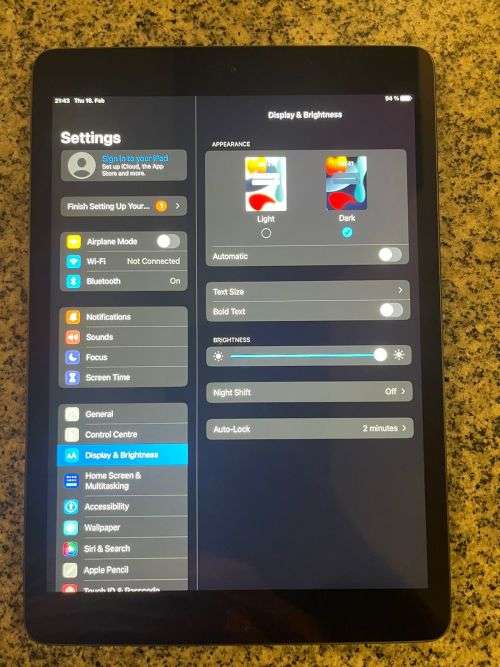 IPAD  7TH GEN A2197 32GB WIFI MINT CONDITION