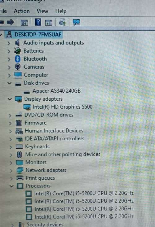 Acer TravelMate P257-M, Intel i5-5200U@2.2GHz, 8GB RAM, 240GB SSD, 15.6 HD Display, Windows 11