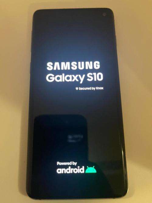SAMSUNG S10 SINGLE SIM 8GB RAM 128 GB MEMORY MINT CONDITION