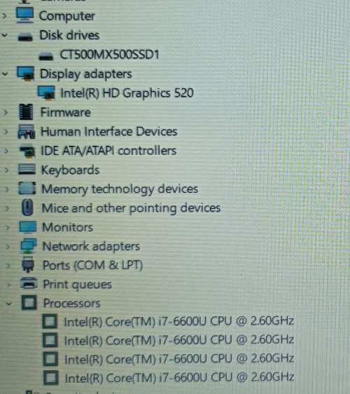 HP EliteBook 850 G3, Intel i7-6600U@2.6GHz, 16GB RAM, 500GB SSD, 15.6 FHD Display, Windows 11