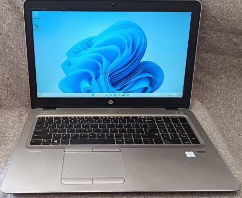 HP EliteBook 850 G3, Intel i7-6600U@2.6GHz, 16GB RAM, 500GB SSD, 15.6 FHD Display, Windows 11