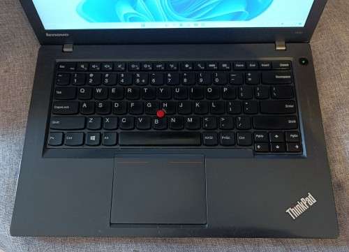 Lenovo ThinkPad T440, Intel i5-4300U@1.9GHz, 8GB RAM, 120GB SSD, 14` 1600x900 Display, Win11