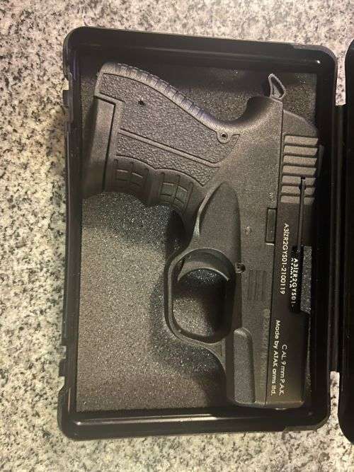ZORAKI M2906 Semi-Auto Blank Pistol - Black Sounds Like a Real gun