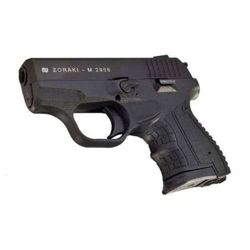 ZORAKI M2906 Semi-Auto Blank Pistol - Black Sounds Like a Real gun