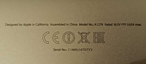 Mint in Box As New Apple MacBook Pro 13`  Mid 2012, i5@2.5GHz, 4GB RAM, 500GB HDD, Optical Drive