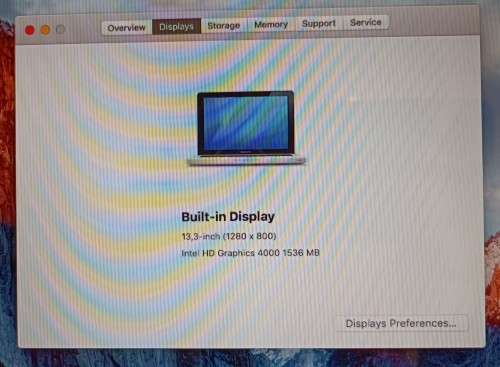 Mint in Box As New Apple MacBook Pro 13`  Mid 2012, i5@2.5GHz, 4GB RAM, 500GB HDD, Optical Drive