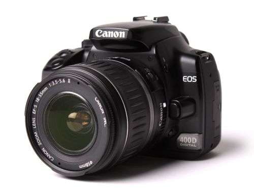CANON EOS 400D WITH 18-55MM LENS