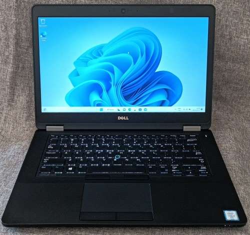 Dell Latitude 5470, Intel i5-6300U@2.4GHz, 16GB RAM, 256GB m.2 SSD, 14` HD Display (1366x768) Win 11