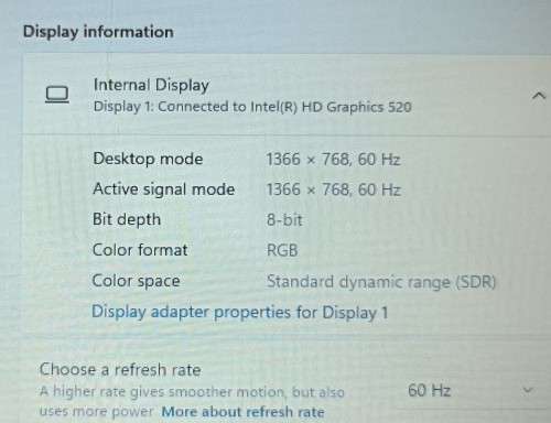 Dell Latitude 5470, Intel i5-6300U@2.4GHz, 16GB RAM, 256GB m.2 SSD, 14` HD Display (1366x768) Win 11
