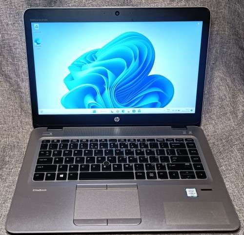 HP EliteBook 840G3, Intel i5-6200U@2.3GHz. 8GB RAM, 240GB SSD, 14` FHD Display, Windows 11 Pro