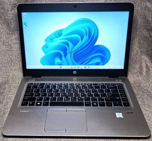 HP EliteBook 840G3, Intel i5-6200U@2.3GHz, 8GB RAM, 500GB HDD, 14` FHD 1920x1080 Display, Win 11