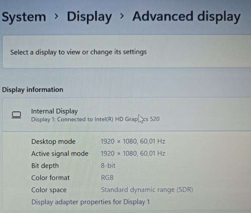 HP EliteBook 840G3, Intel i5-6200U@2.3GHz, 8GB RAM, 500GB HDD, 14` FHD 1920x1080 Display, Win 11
