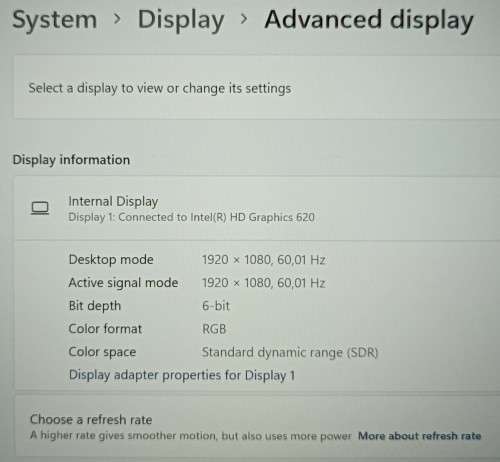 HP EliteBook 840G5, Intel i7-6600U@2.6GHz, 16GB RAM, 256Gb NVMe SSD, 14` FHD Display, Win11