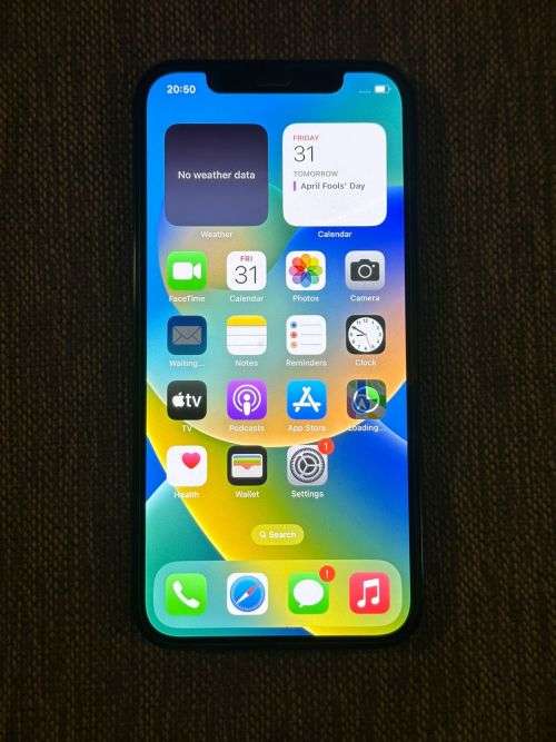 I PHONE 12 PRO PHYSICAL DUAL SIM 256GB 87% BATT HEALTH MINT CONDITION